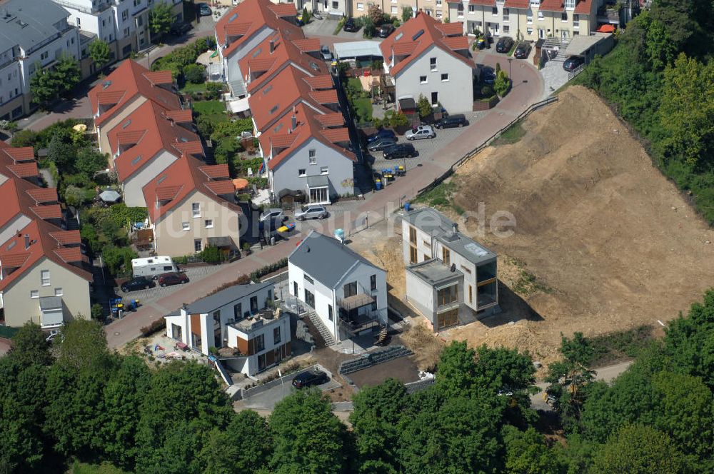 Luftbild Bad Vilbel - Baufeld der Wohnanlage am Tannenweg in Bad Vilbel