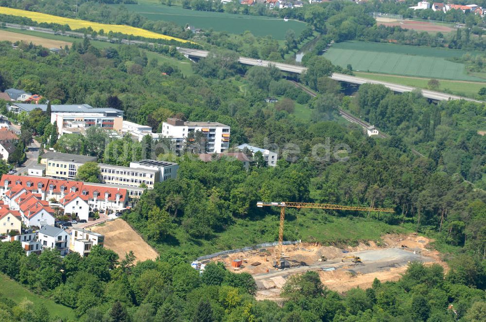 Bad Vilbel aus der Vogelperspektive: Baufeld der Wohnanlage am Tannenweg in Bad Vilbel