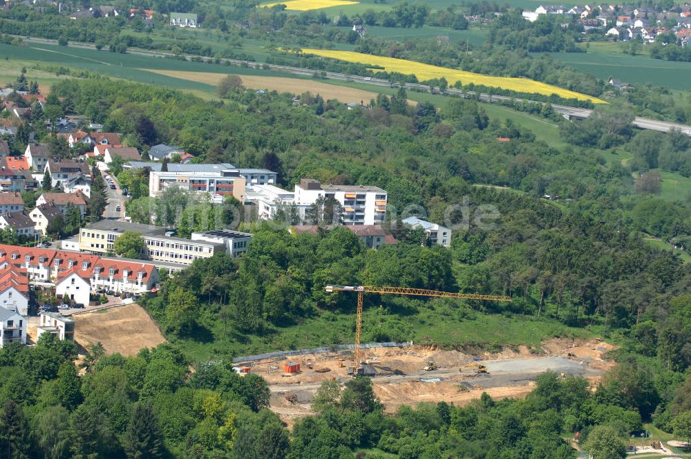 Luftbild Bad Vilbel - Baufeld der Wohnanlage am Tannenweg in Bad Vilbel