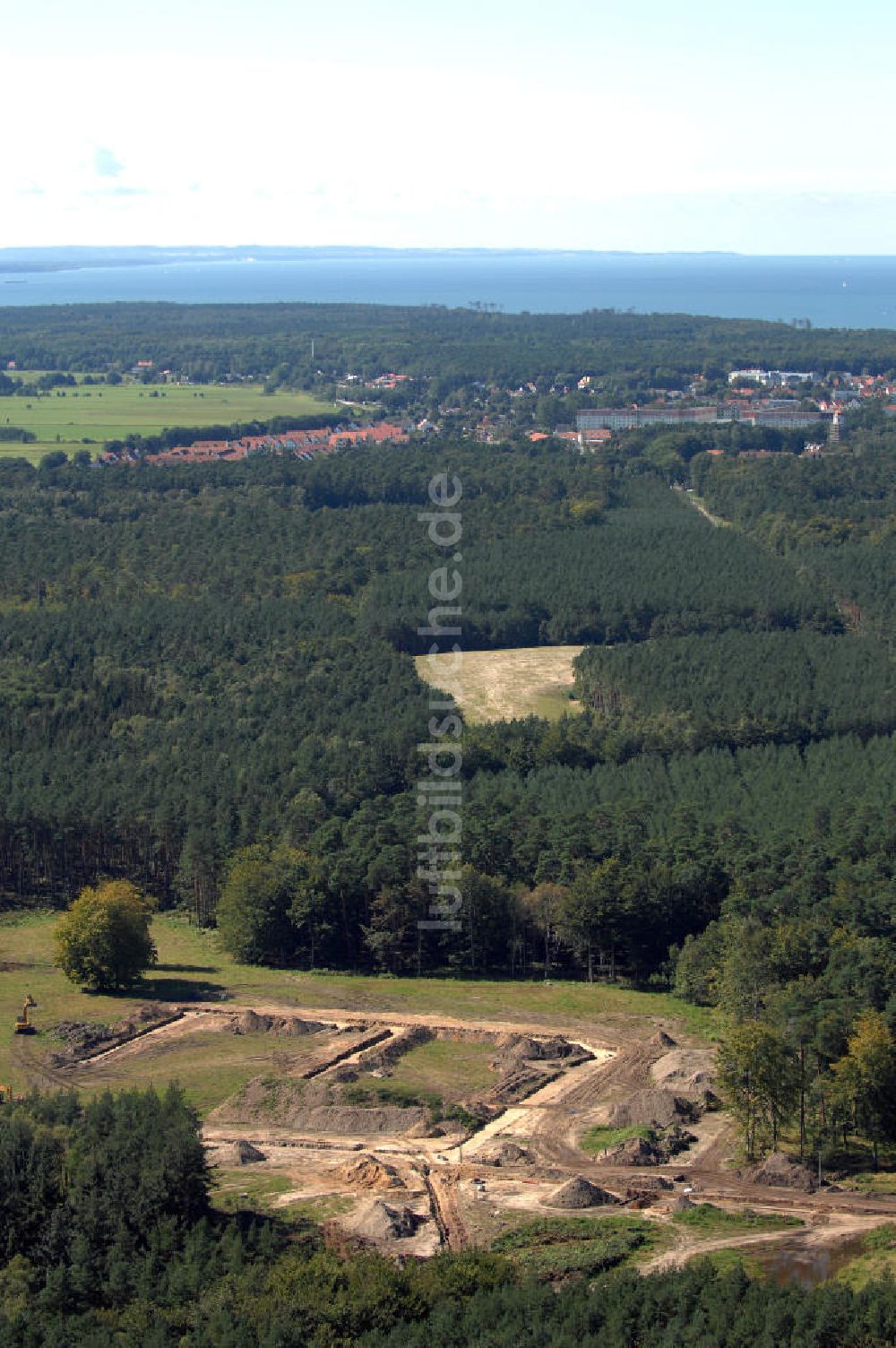 Graal-Müritz aus der Vogelperspektive: Baufeld zur Wohnneubauanlage Küstenwald im Ostseeheilbad Graal-Müritz