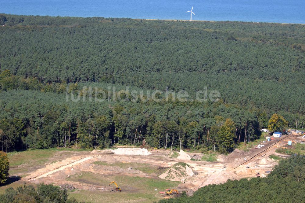 Luftbild Graal-Müritz - Baufeld zur Wohnneubauanlage Küstenwald im Ostseeheilbad Graal-Müritz