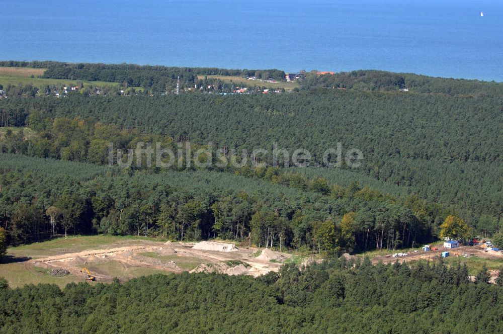 Luftaufnahme Graal-Müritz - Baufeld zur Wohnneubauanlage Küstenwald im Ostseeheilbad Graal-Müritz