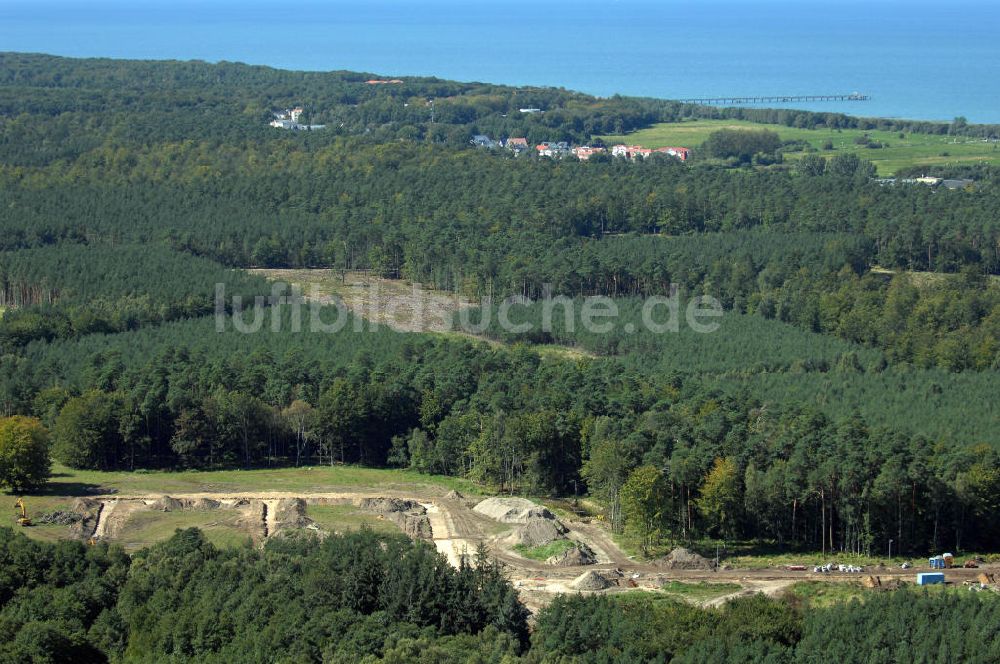 Luftbild Graal-Müritz - Baufeld zur Wohnneubauanlage Küstenwald im Ostseeheilbad Graal-Müritz