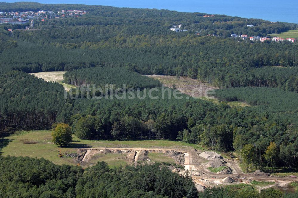 Luftaufnahme Graal-Müritz - Baufeld zur Wohnneubauanlage Küstenwald im Ostseeheilbad Graal-Müritz