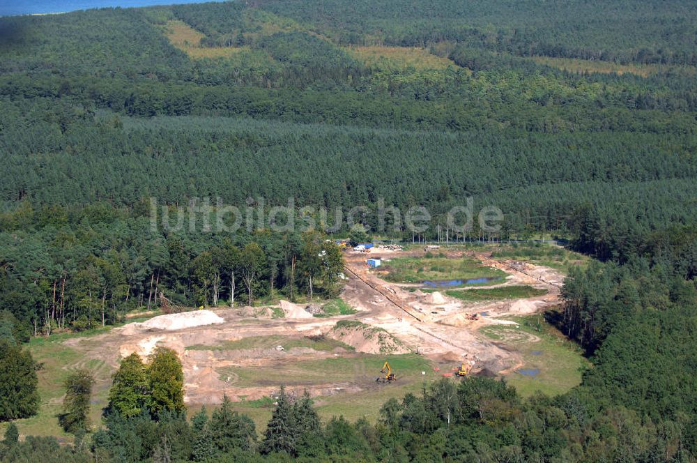 Graal-Müritz aus der Vogelperspektive: Baufeld zur Wohnneubauanlage Küstenwald im Ostseeheilbad Graal-Müritz