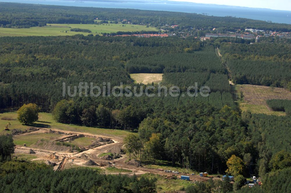 Luftbild Graal-Müritz - Baufeld zur Wohnneubauanlage Küstenwald im Ostseeheilbad Graal-Müritz