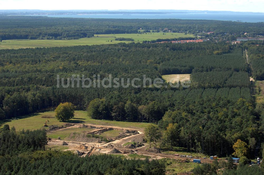 Luftaufnahme Graal-Müritz - Baufeld zur Wohnneubauanlage Küstenwald im Ostseeheilbad Graal-Müritz