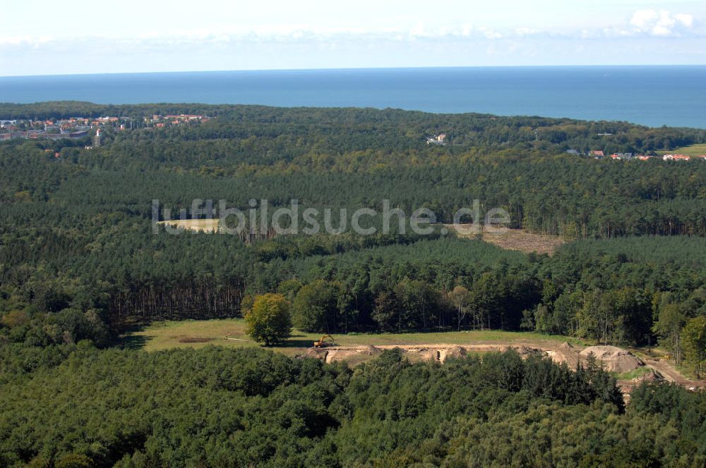 Graal-Müritz aus der Vogelperspektive: Baufeld zur Wohnneubauanlage Küstenwald im Ostseeheilbad Graal-Müritz