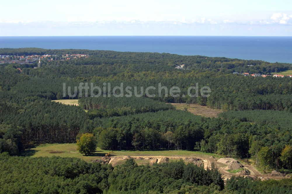 Luftbild Graal-Müritz - Baufeld zur Wohnneubauanlage Küstenwald im Ostseeheilbad Graal-Müritz