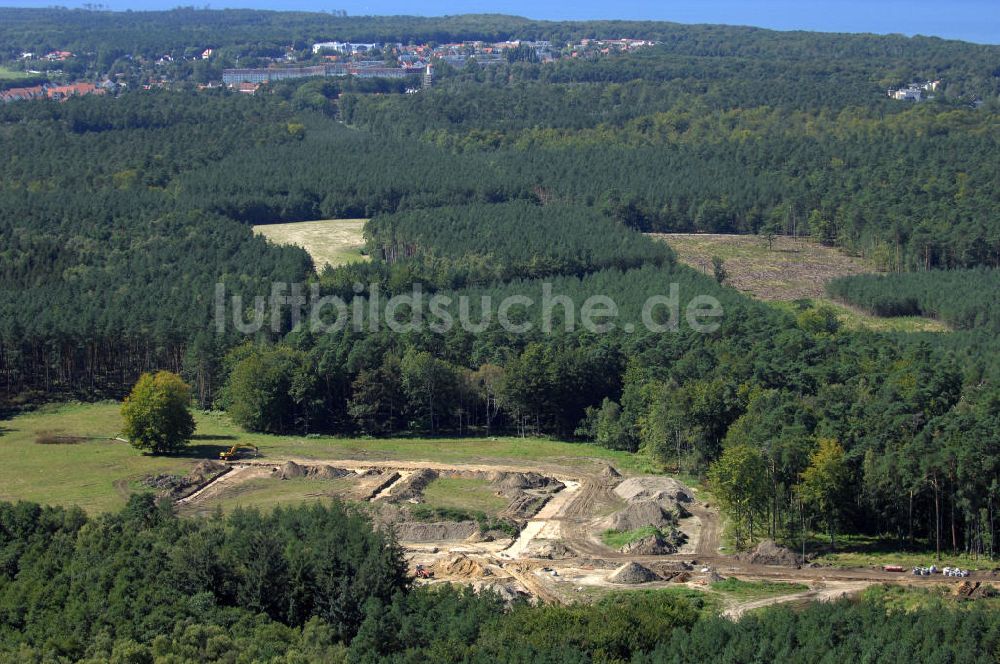 Graal-Müritz aus der Vogelperspektive: Baufeld zur Wohnneubauanlage Küstenwald im Ostseeheilbad Graal-Müritz