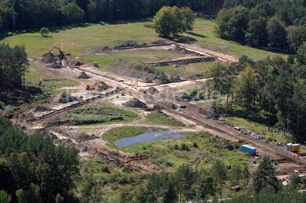 Luftaufnahme Graal-Müritz - Baufeld zur Wohnneubauanlage Küstenwald im Ostseeheilbad Graal-Müritz