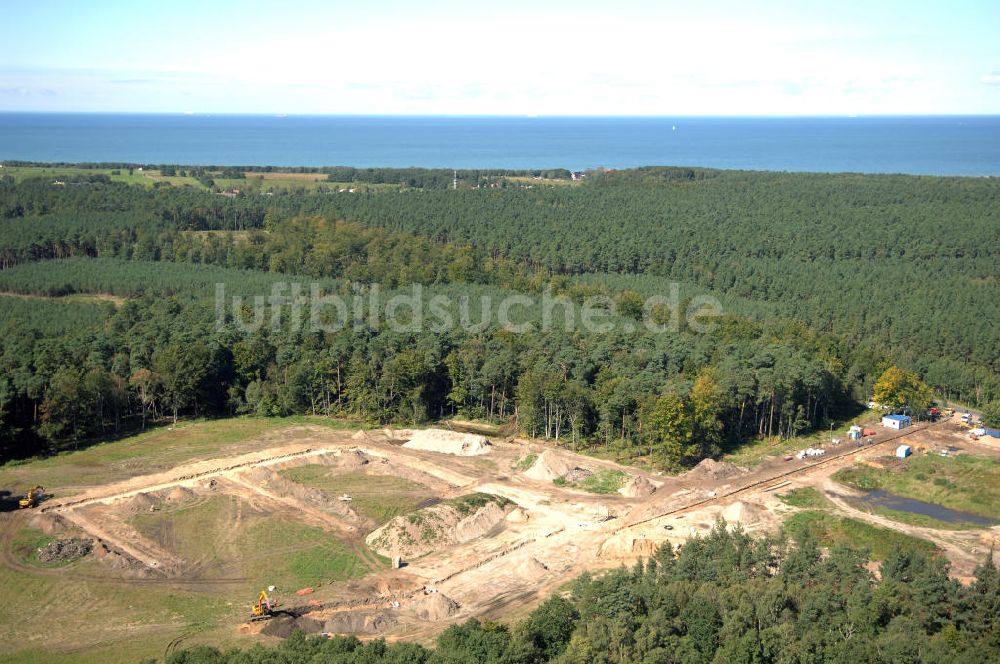 Luftbild Graal-Müritz - Baufeld zur Wohnneubauanlage Küstenwald im Ostseeheilbad Graal-Müritz