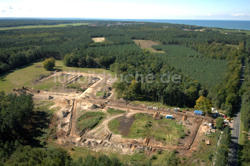 Graal-Müritz aus der Vogelperspektive: Baufeld zur Wohnneubauanlage Küstenwald im Ostseeheilbad Graal-Müritz