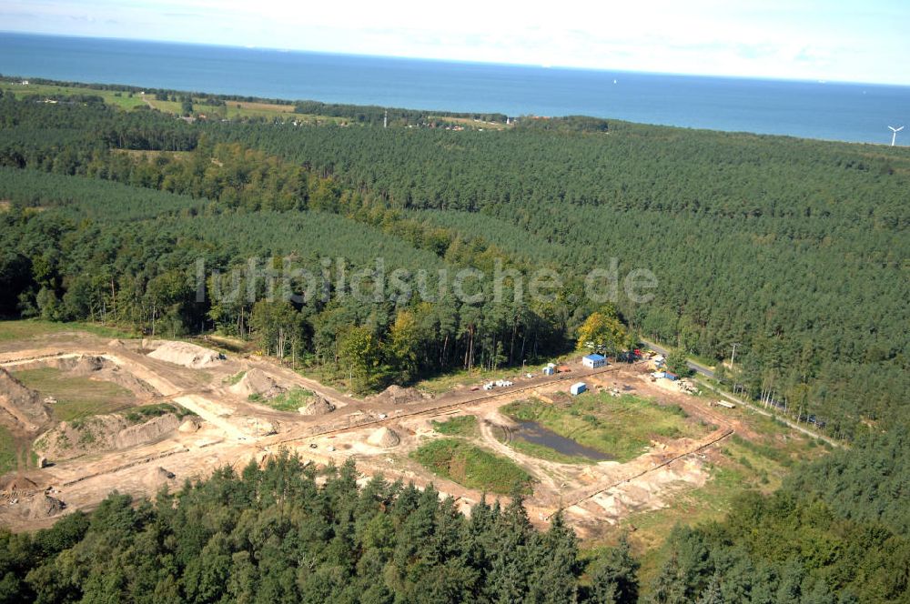 Luftaufnahme Graal-Müritz - Baufeld zur Wohnneubauanlage Küstenwald im Ostseeheilbad Graal-Müritz