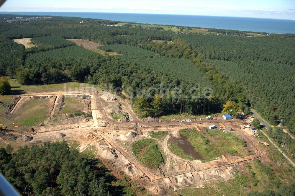 Graal-Müritz aus der Vogelperspektive: Baufeld zur Wohnneubauanlage Küstenwald im Ostseeheilbad Graal-Müritz