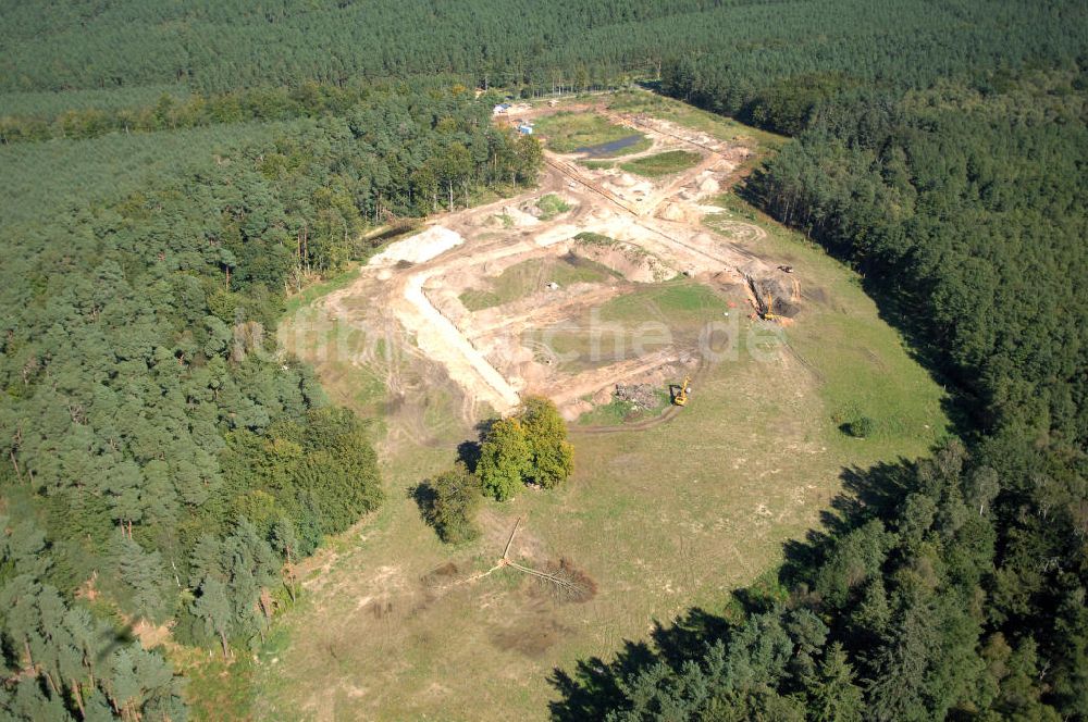 Graal-Müritz von oben - Baufeld zur Wohnneubauanlage Küstenwald im Ostseeheilbad Graal-Müritz