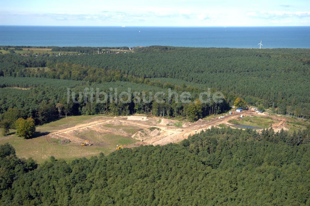 Luftbild Graal-Müritz - Baufeld zur Wohnneubauanlage Küstenwald im Ostseeheilbad Graal-Müritz