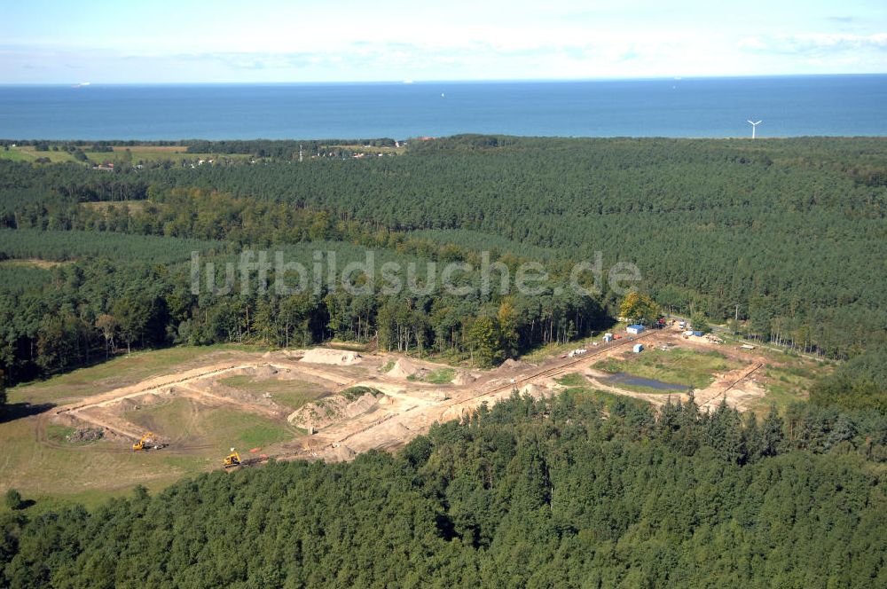 Luftaufnahme Graal-Müritz - Baufeld zur Wohnneubauanlage Küstenwald im Ostseeheilbad Graal-Müritz