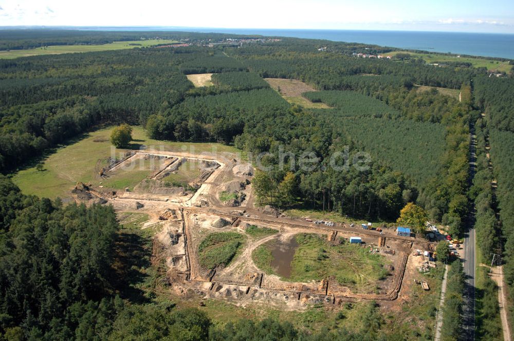 Graal-Müritz aus der Vogelperspektive: Baufeld zur Wohnneubauanlage Küstenwald im Ostseeheilbad Graal-Müritz