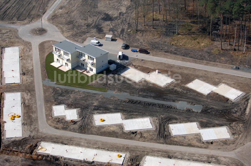 Luftaufnahme Graal-Müritz - Baufeld zur Wohnneubauanlage Küstenwald im Ostseeheilbad Graal-Müritz