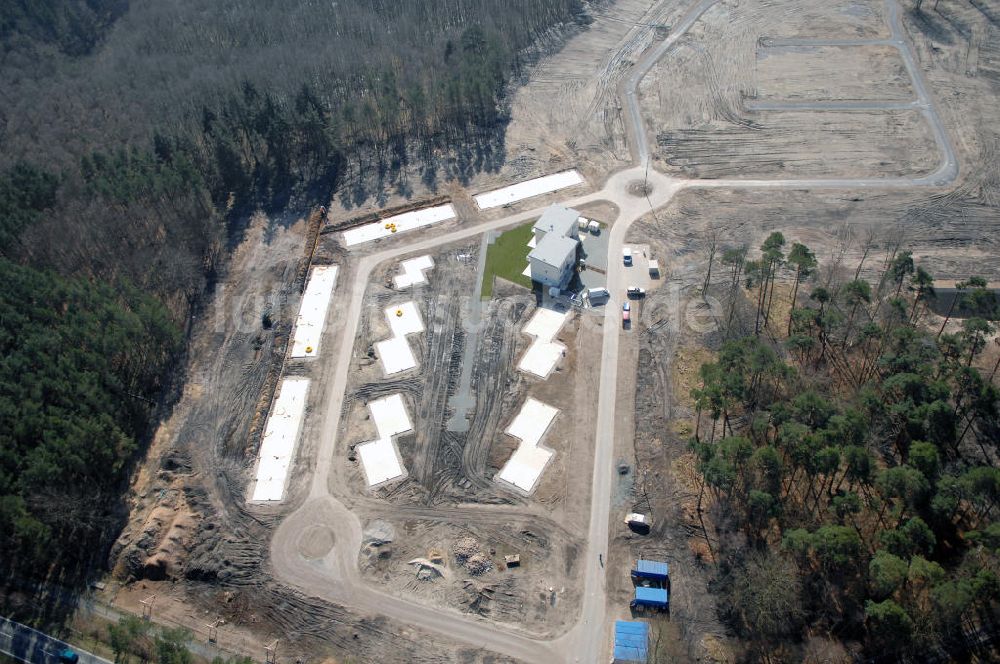 Graal-Müritz von oben - Baufeld zur Wohnneubauanlage Küstenwald im Ostseeheilbad Graal-Müritz