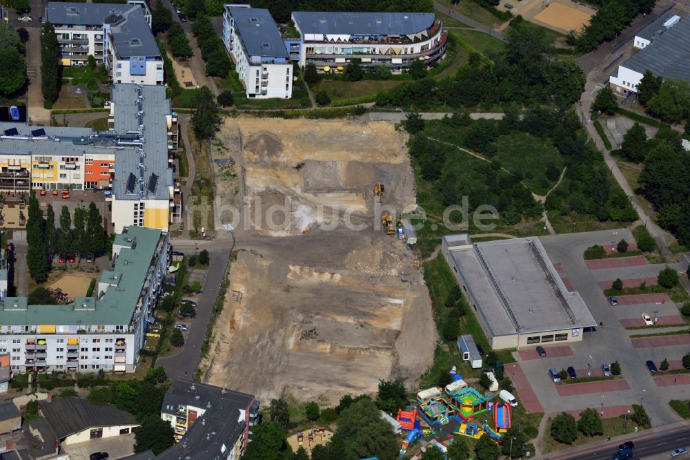 Berlin-Treptow-Köpenick von oben - Baufläche in einem Wohngbiet in Berlin-Treptow-Köpenick im Bundesland