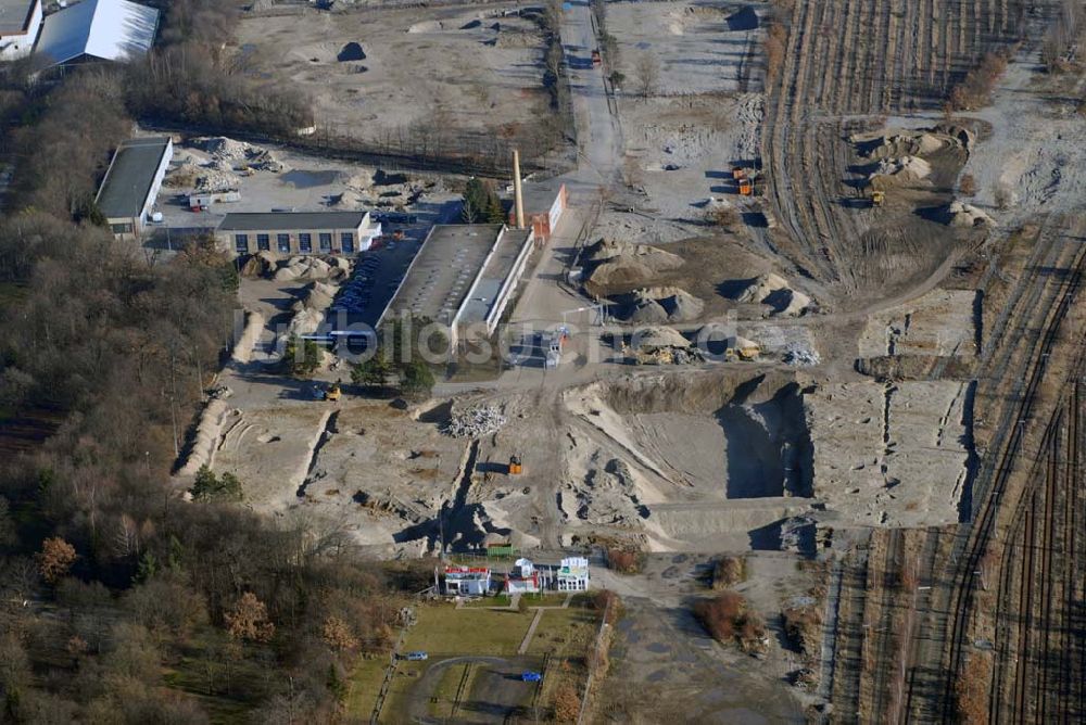 Luftbild München - Baufläche für das neue Stadtquartier ?Am Hirschgarten? in München Nymphenburg.