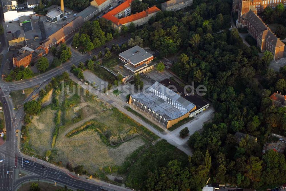 Potsdam von oben - Baufläche für die neue Therme am Brauhausberg in Potsdam