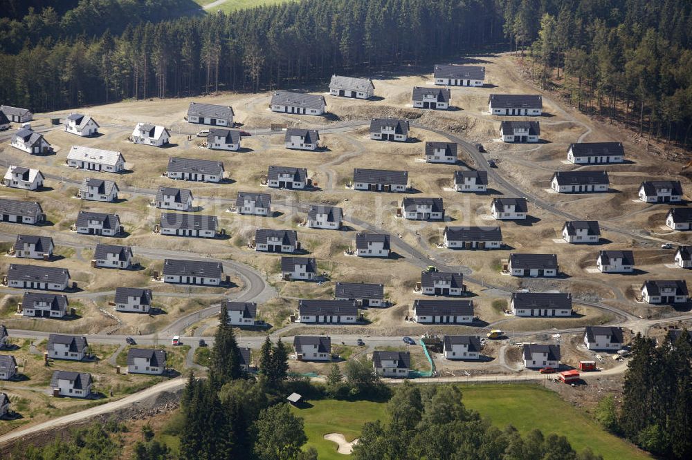 Winterberg aus der Vogelperspektive: Baugebiet Landal Ferienpark in Winterbeg, Nordrhein-Westfalen