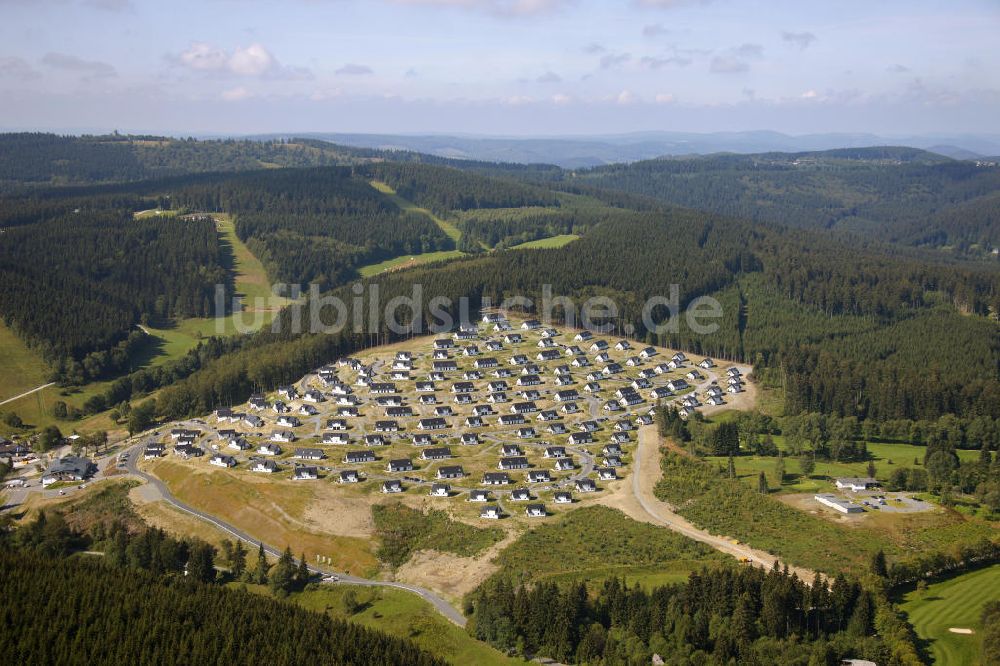 Luftbild Winterberg - Baugebiet Landal Ferienpark in Winterbeg, Nordrhein-Westfalen