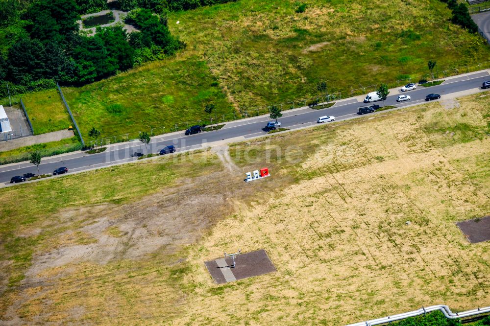 Luftbild Recklinghausen - Baugebiet und Stadtentwicklungsgebiet Gewerbliche Mitte Recklinghausen Blumenthal an der Herner Straße in Recklinghausen im Bundesland Nordrhein-Westfalen