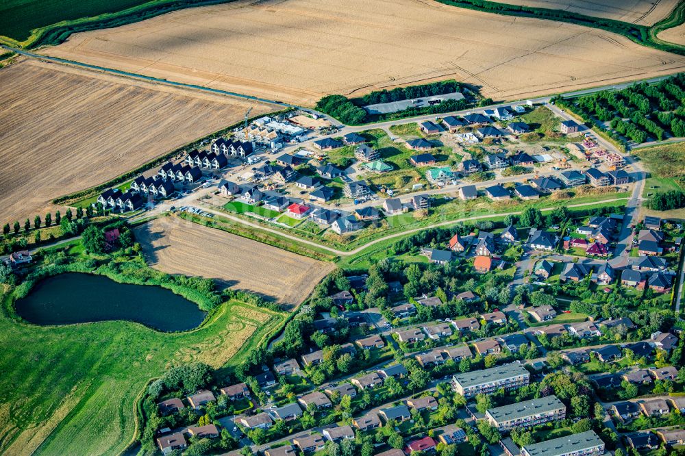 Luftbild Büsum - Baugebiet zum Neubau- Wohngebiet einer Einfamilienhaus- Siedlung in Büsum im Bundesland Schleswig-Holstein, Deutschland