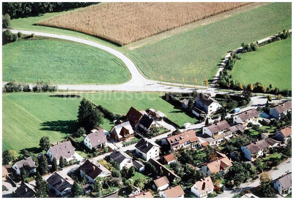 Freilassing / Bayern von oben - Baugrundstück Kirchfeldstraße der Unternehmensgruppe MAX AICHER in Freilassing.