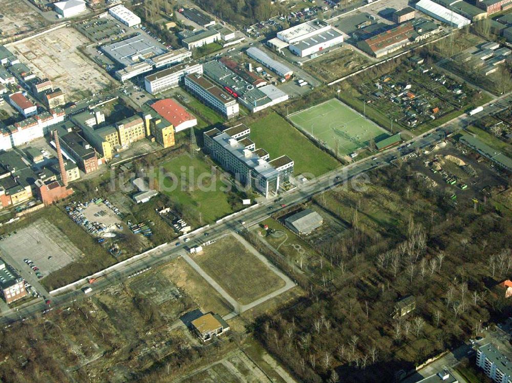 Luftaufnahme Berlin - Lichtenberg - Baugrundstücke Bornitz-Viertel Berlin Lichtenberg