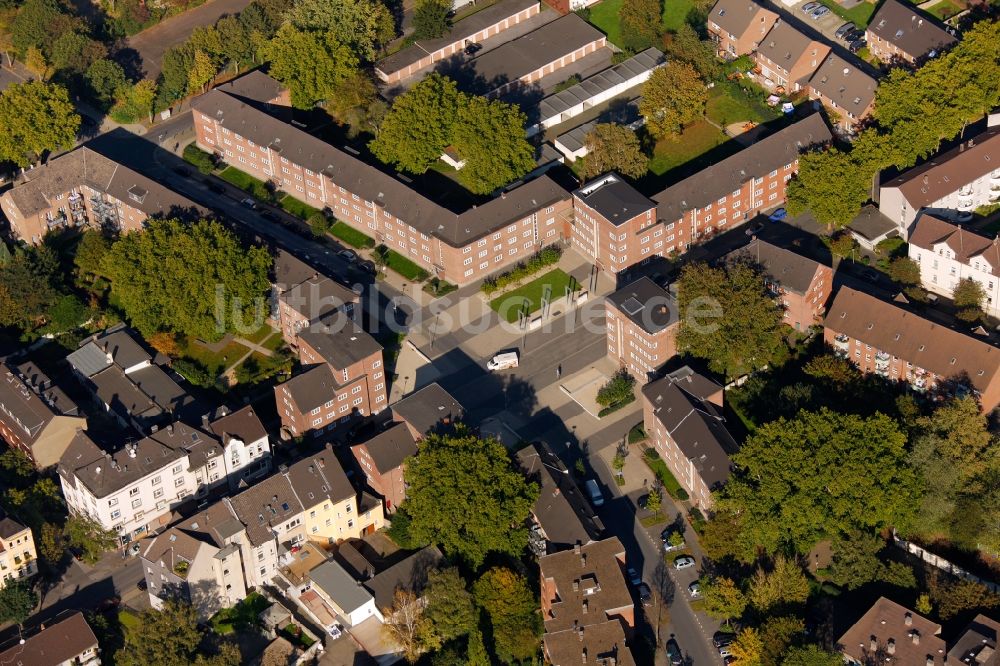 Luftbild Duisburg - BauhausKarree in Duisburg im Bundesland Nordrhein-Westfalen