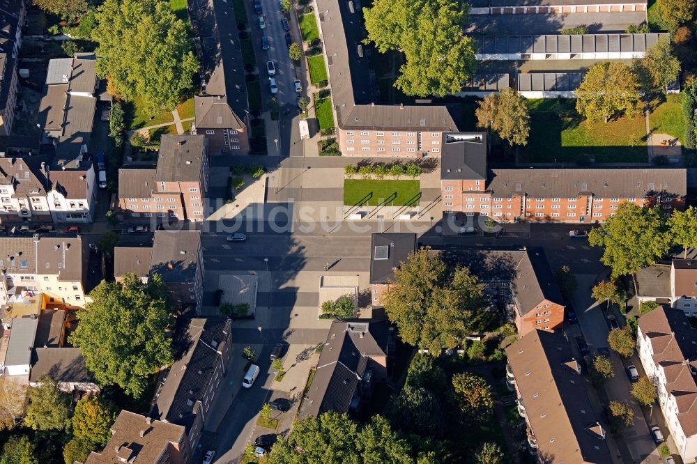 Luftaufnahme Duisburg - BauhausKarree in Duisburg im Bundesland Nordrhein-Westfalen