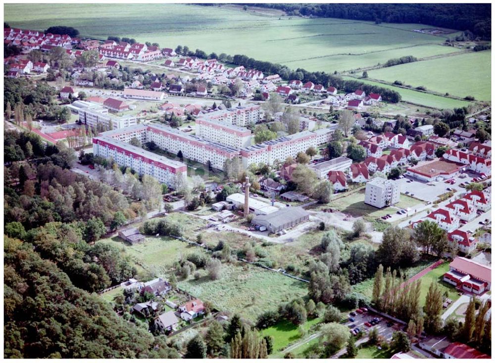 Luftbild Graal-Müritz / Mecklenburg Vorpommern - Bauland Eselswiese der HAWO KG in Graal - Müritz Mecklenburg Vorpommern / 27.09.02