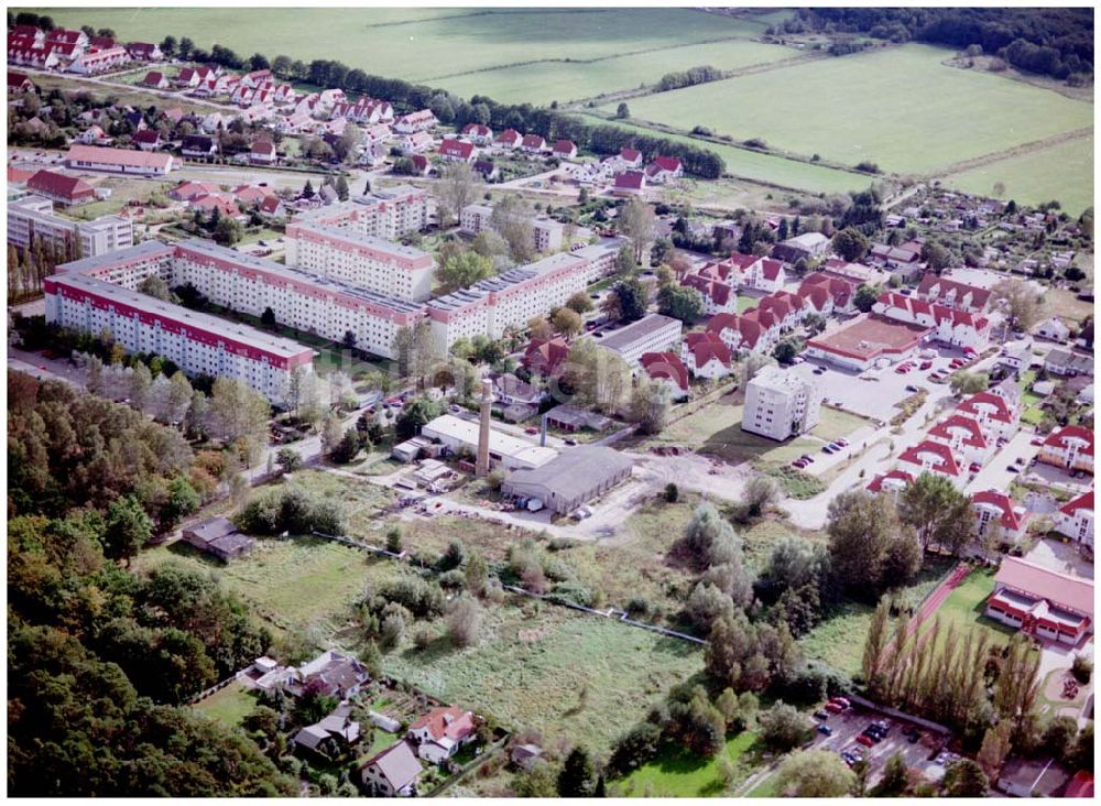 Luftaufnahme Graal-Müritz / Mecklenburg Vorpommern - Bauland Eselswiese der HAWO KG in Graal - Müritz Mecklenburg Vorpommern / 27.09.02