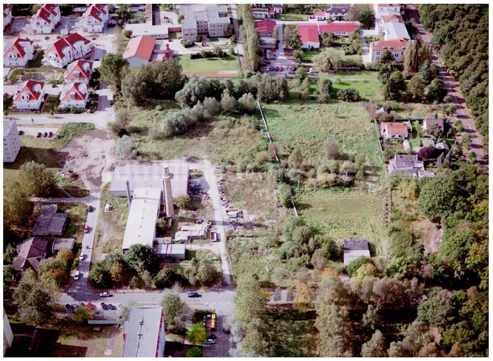 Luftaufnahme Graal-Müritz / Mecklenburg Vorpommern - Bauland Eselswiese der HAWO KG in Graal - Müritz Mecklenburg Vorpommern / 27.09.02