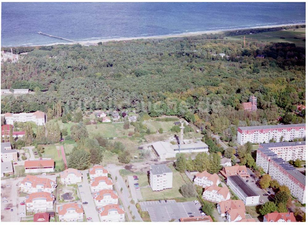 Luftaufnahme Graal-Müritz / Mecklenburg Vorpommern - Bauland Eselswiese der HAWO KG in Graal - Müritz Mecklenburg Vorpommern / 27.09.02