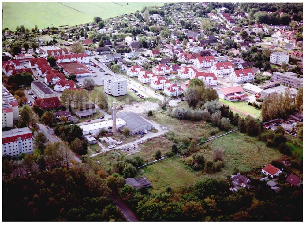 Graal-Müritz / Mecklenburg Vorpommern aus der Vogelperspektive: Bauland Eselswiese der HAWO KG in Graal - Müritz Mecklenburg Vorpommern / 27.09.02