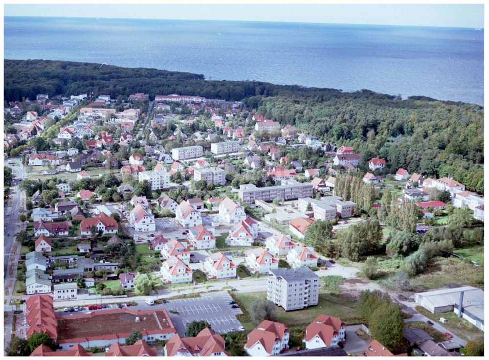 Graal-Müritz / Mecklenburg Vorpommern von oben - Bauland Eselswiese der HAWO KG in Graal - Müritz Mecklenburg Vorpommern / 27.09.02