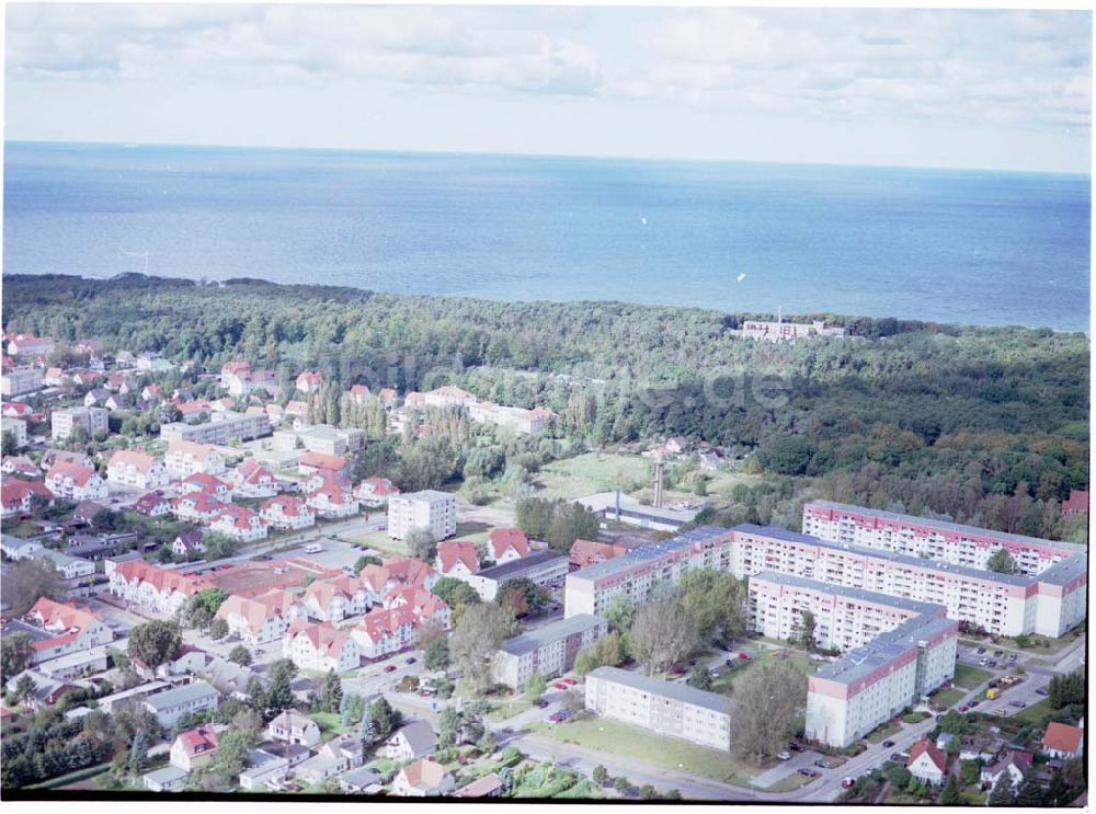 Luftbild Graal-Müritz / Mecklenburg Vorpommern - Bauland Eselswiese der HAWO KG in Graal - Müritz Mecklenburg Vorpommern / 27.09.02