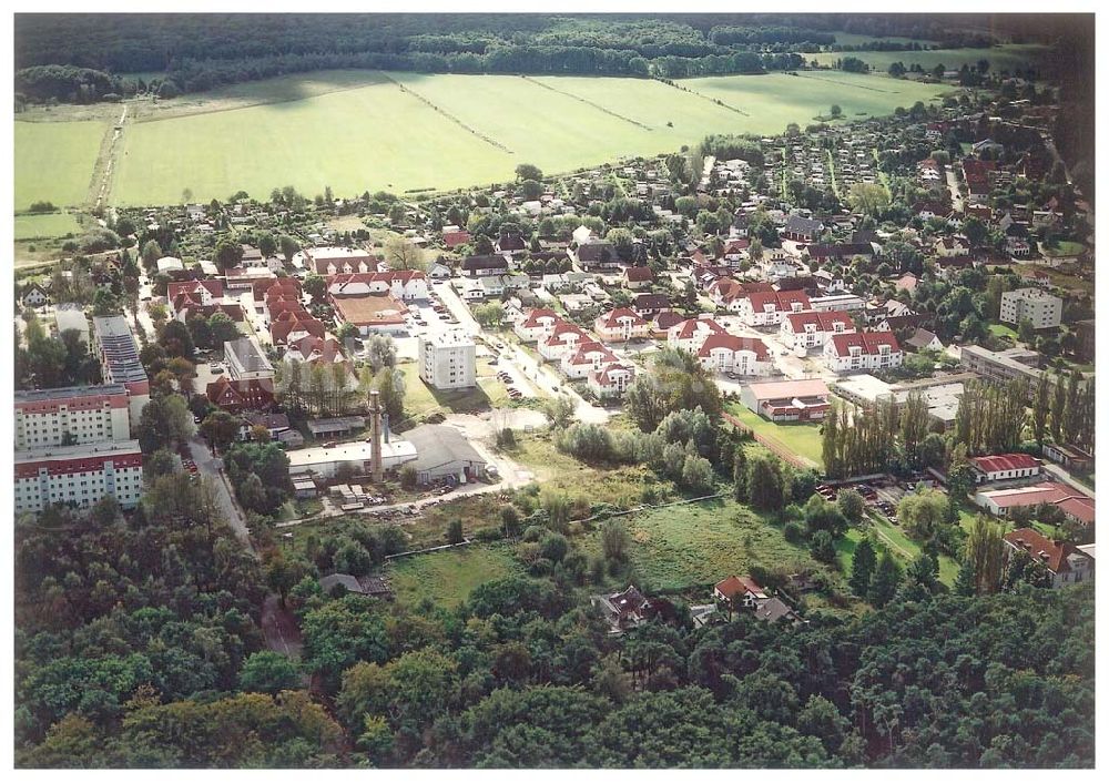 Graal-Müritz / Mecklenburg Vorpommern von oben - Bauland Eselswiese der HAWO KG in Graal - Müritz Mecklenburg Vorpommern / 27.09.02