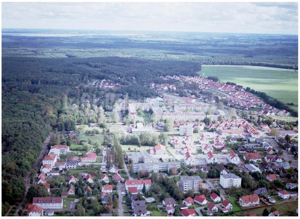 Luftbild Graal-Müritz / Mecklenburg Vorpommern - Bauland Eselswiese der HAWO KG in Graal - Müritz Mecklenburg Vorpommern / 27.09.02