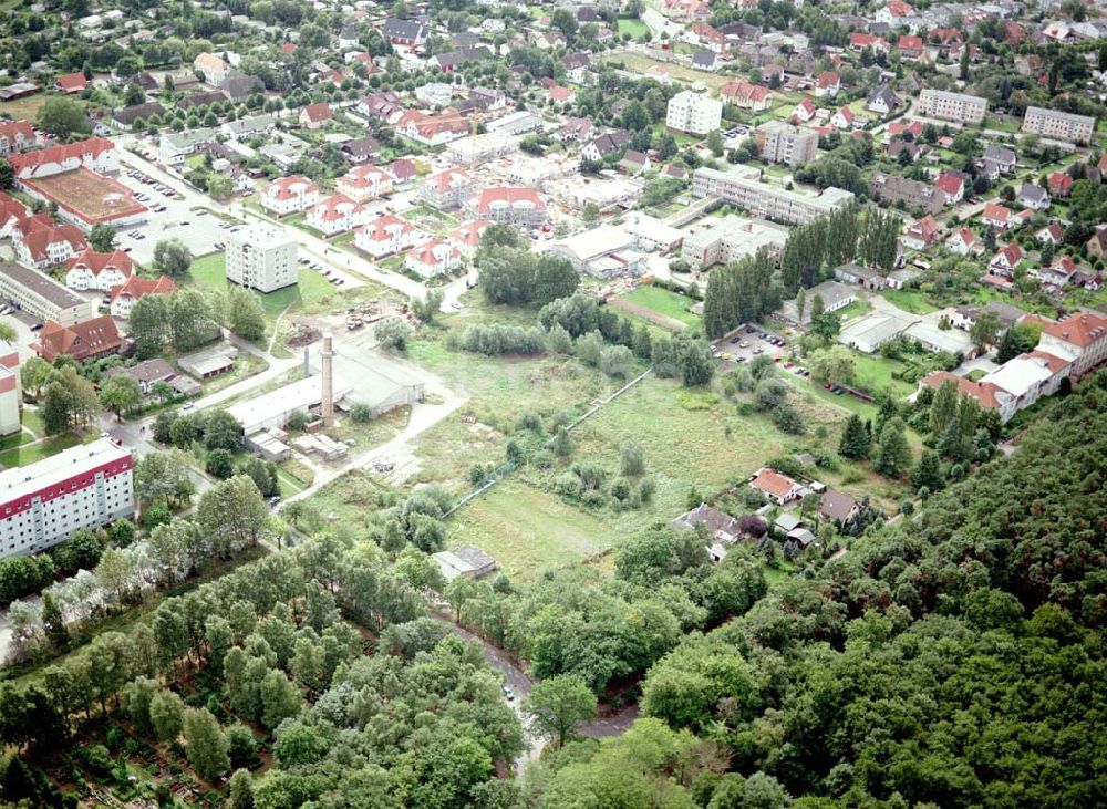 Luftbild Graal - Müritz - Bauland Eselswiese im Stadtzentrum von Graal - Müritz - ein Projekt der HAWO - KG.