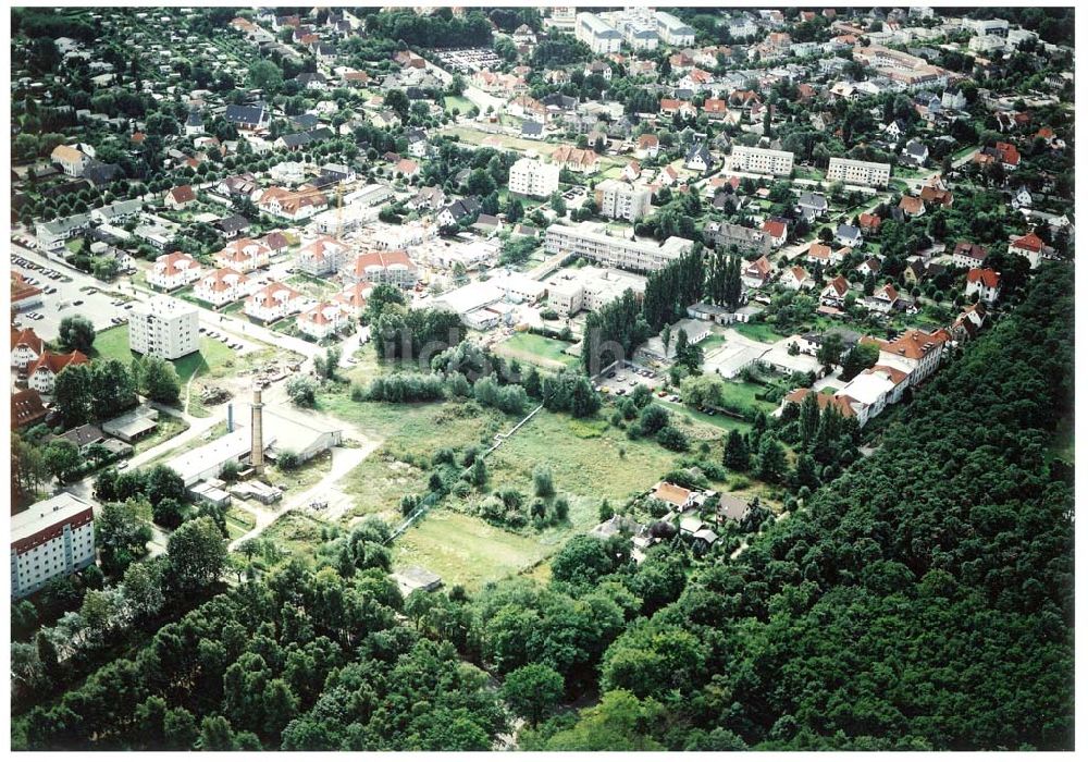 Luftaufnahme Graal - Müritz - Bauland Eselswiese im Stadtzentrum von Graal - Müritz - ein Projekt der HAWO - KG.