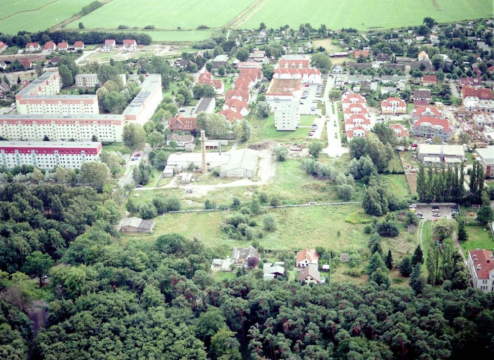 Luftaufnahme Graal - Müritz - Bauland Eselswiese im Stadtzentrum von Graal - Müritz - ein Projekt der HAWO - KG.