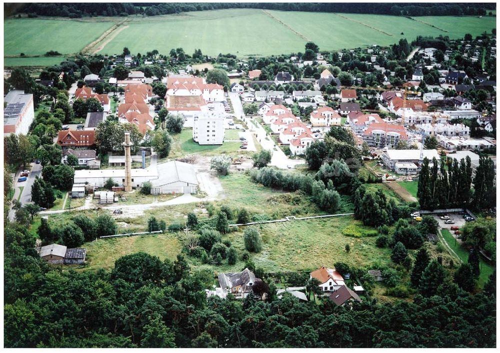 Luftbild Graal - Müritz - Bauland Eselswiese im Stadtzentrum von Graal - Müritz - ein Projekt der HAWO - KG.