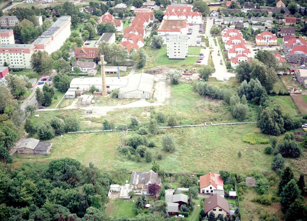 Luftaufnahme Graal - Müritz - Bauland Eselswiese im Stadtzentrum von Graal - Müritz - ein Projekt der HAWO - KG.